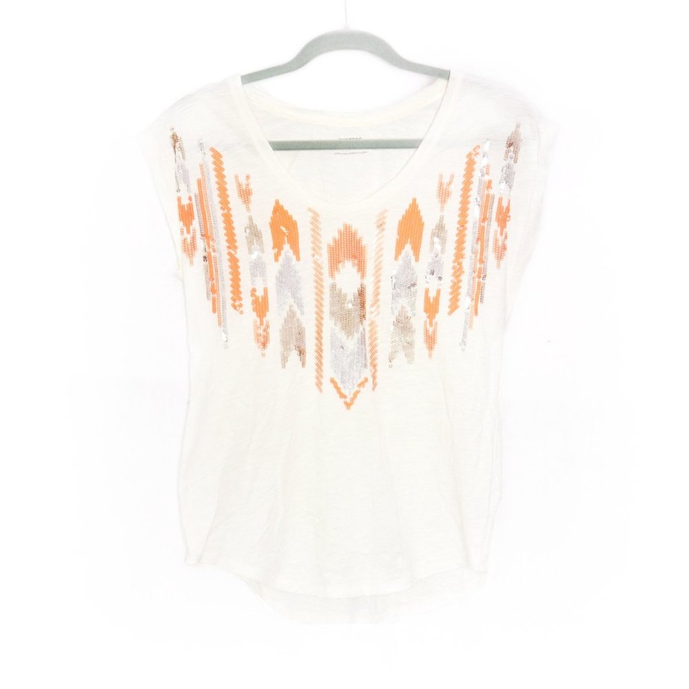 Express Arrow Sequin Shirt